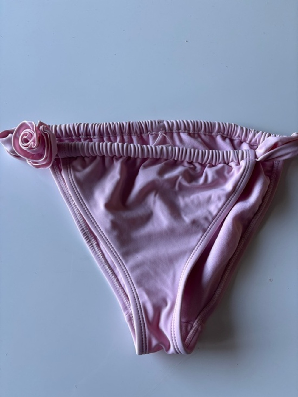 wild fable Light Pink Bikini Bottom with Rosette Side Detail